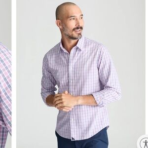 Untuckit Wrinkle-Free Dolcetto Shirt Regular Fit Size L